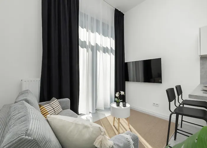 Nowoczesne Typu Z Parkingiem By Renters アパート